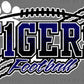 Tigers Football Ready to Press Transfer DTF Transfer