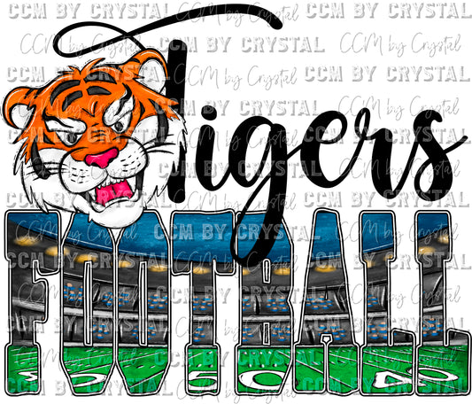 Tigers Football Stadium Mascot Ready to Press Transfer