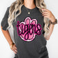 Tigers Pink Paw Pink Out Ready to Press Transfer DTF Transfer Sublimation Transfer