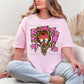 Let's Go Tigers Pink Out T Shirt