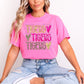 Tigers Stacked Pink Out T Shirt
