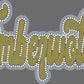 Timberwolves 11" 3-Color Ready to Press Spangle Transfer Bling Transfer Sparkle Transfer
