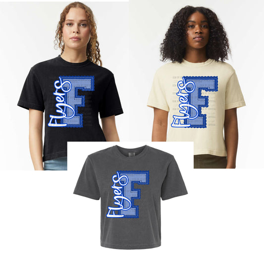 Flyers Victoria St. Joseph Cropped Comfort Colors T-Shirt