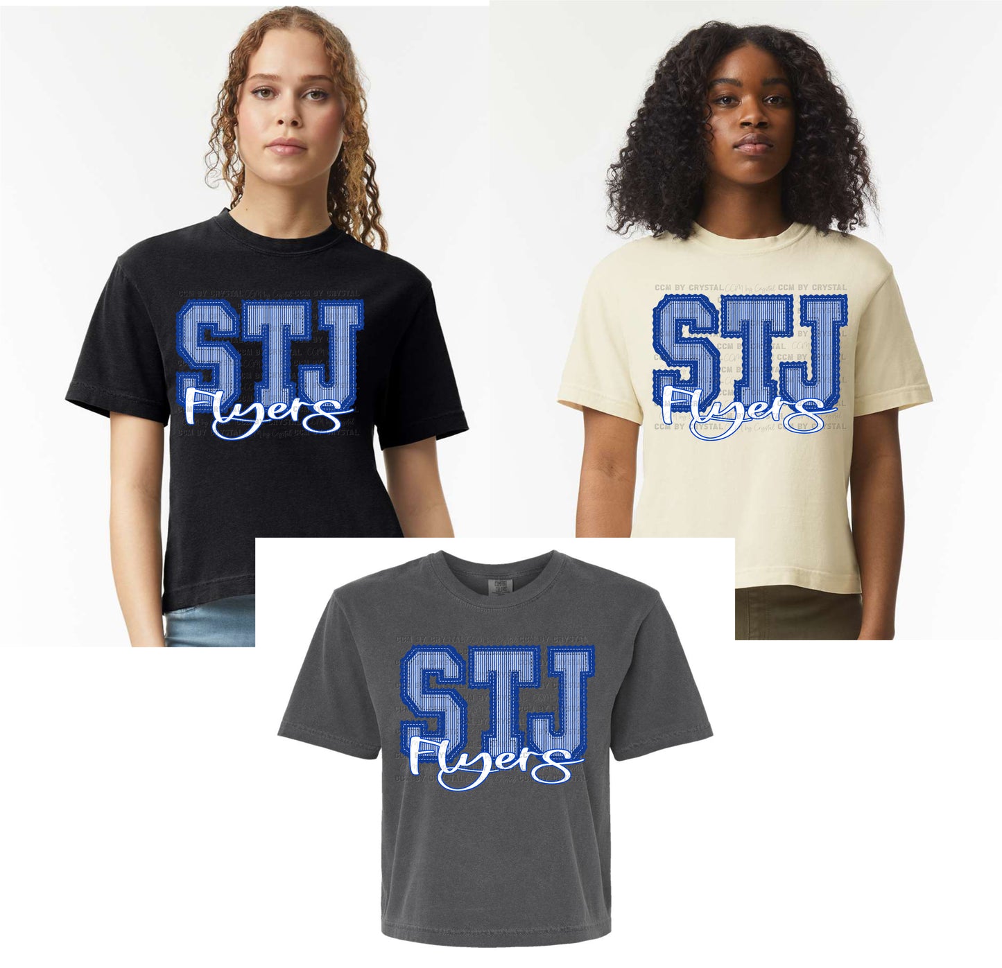 Flyers Victoria St. Joseph Cropped Comfort Colors T-Shirt