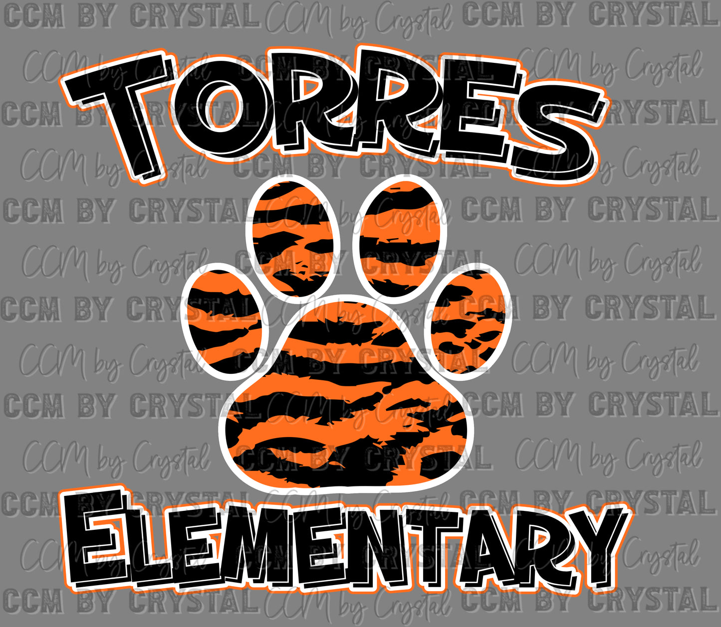 Victoria Torres Elementary Ready to Press Transfer DTF Transfer