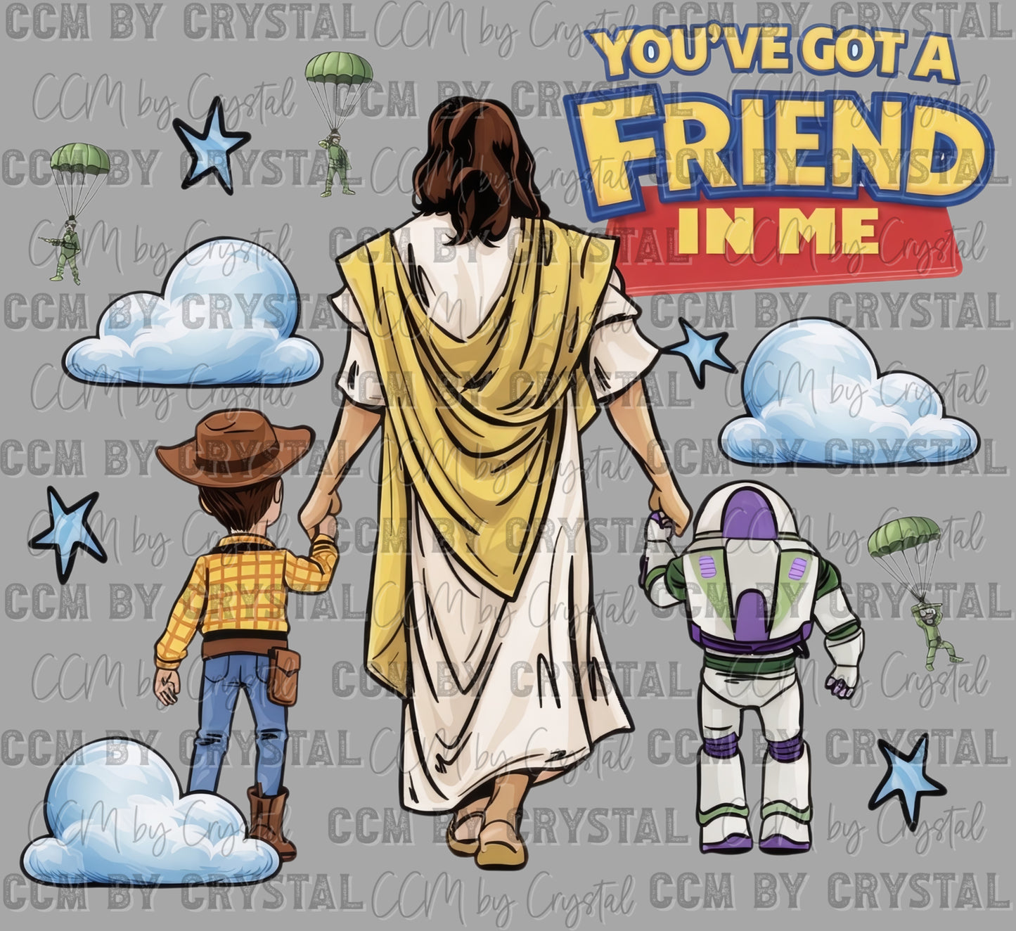 Cartoon Friend in Me Ready to Press DTF Transfers Sublimation Transfers