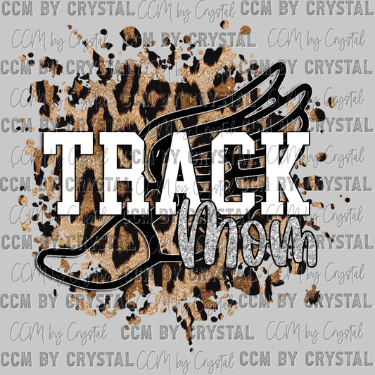 Track Mom Leopard Ready to Press Transfer