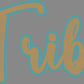 Tribe 2-Color Approximately 11" wide Spangle Transfer