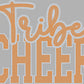Tribe Cheer 2-Color Approximately 11" wide Spangle Transfer