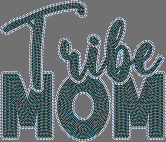 Tribe Mom 2-Color Approximately 11" wide Spangle Transfer