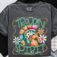 Trojan Spirit Cartoon Mascot Ready to Press Transfer DTF Transfer Sublimation Transfer