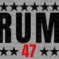 Trump 47 Ready to Press Transfer DTF Transfer Sublimation Transfer