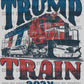 Trump Train 2024 Ready to Press Transfer DTF Transfer Sublimation Transfer