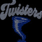 Twisters 11" Wide 2- Color Spangle Ready to Press Spangle Transfer Sparkle Bling