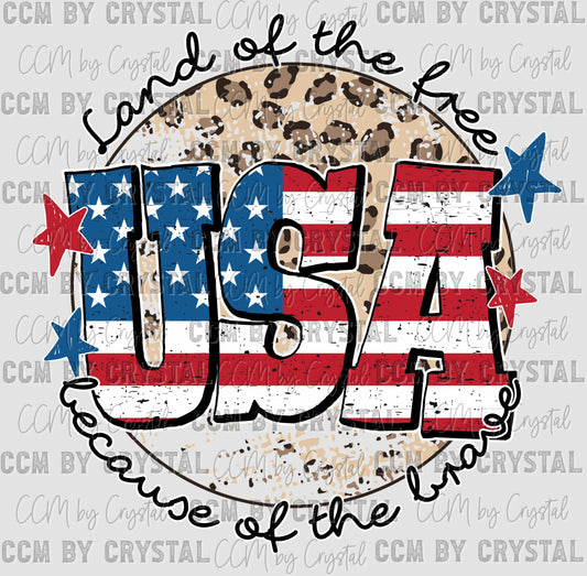 Land of The Free Ready to Press Transfer
