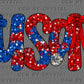 USA Patriotic 4th of July Ready to Press Instant Peel DTF Transfers Sublimation Transfers