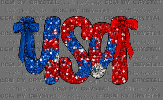 USA Patriotic 4th of July Ready to Press Instant Peel DTF Transfers Sublimation Transfers