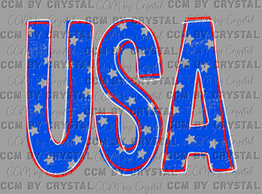 USA Patriotic 4th of July Ready to Press Instant Peel DTF Transfers Sublimation Transfers