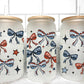 USA Bows UV Transfer 16oz Libby Glass Can Wrap Ready to Apply