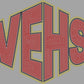 VEHS Victoria East High School Spangle Transfer 3 colors
