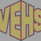 VEHS Victoria East High School Spangle Transfer 3 colors