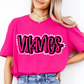 Vikings Doodle Mascot Ready to Press Transfer DTF Transfer Sublimation Transfer