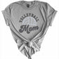 Volleyball Mom 2-Color Approximately 11" Wide Spangle Transfer