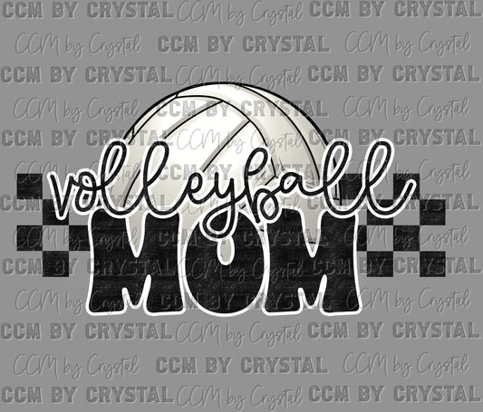 Volleyball Mom Ready to Press Transfer DTF Transfer Sublimation Transfer