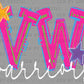 Personalized Letters and Mascot Neon Mascot Ready to Press Transfer DTF Transfer