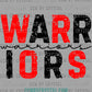 Warriors Grunge Ready to Press Transfer DTF Transfer Sublimation Transfer