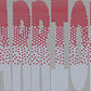 Warriors Ombre Approximately 11" wide Spangle Transfer