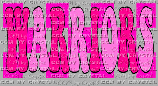 Pirates Pink Mascot Ready to Press Transfer DTF Transfer Sublimation Transfer