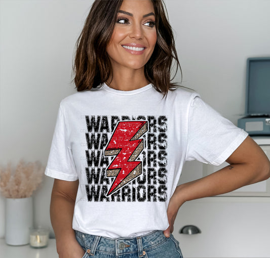 Warriors Lightning T-Shirt