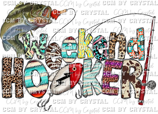 Weekend Hooker Fishing Ready to Press Transfer