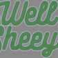 Well Sheeyit 13.3" Wide 2-Color Spangle Transfer