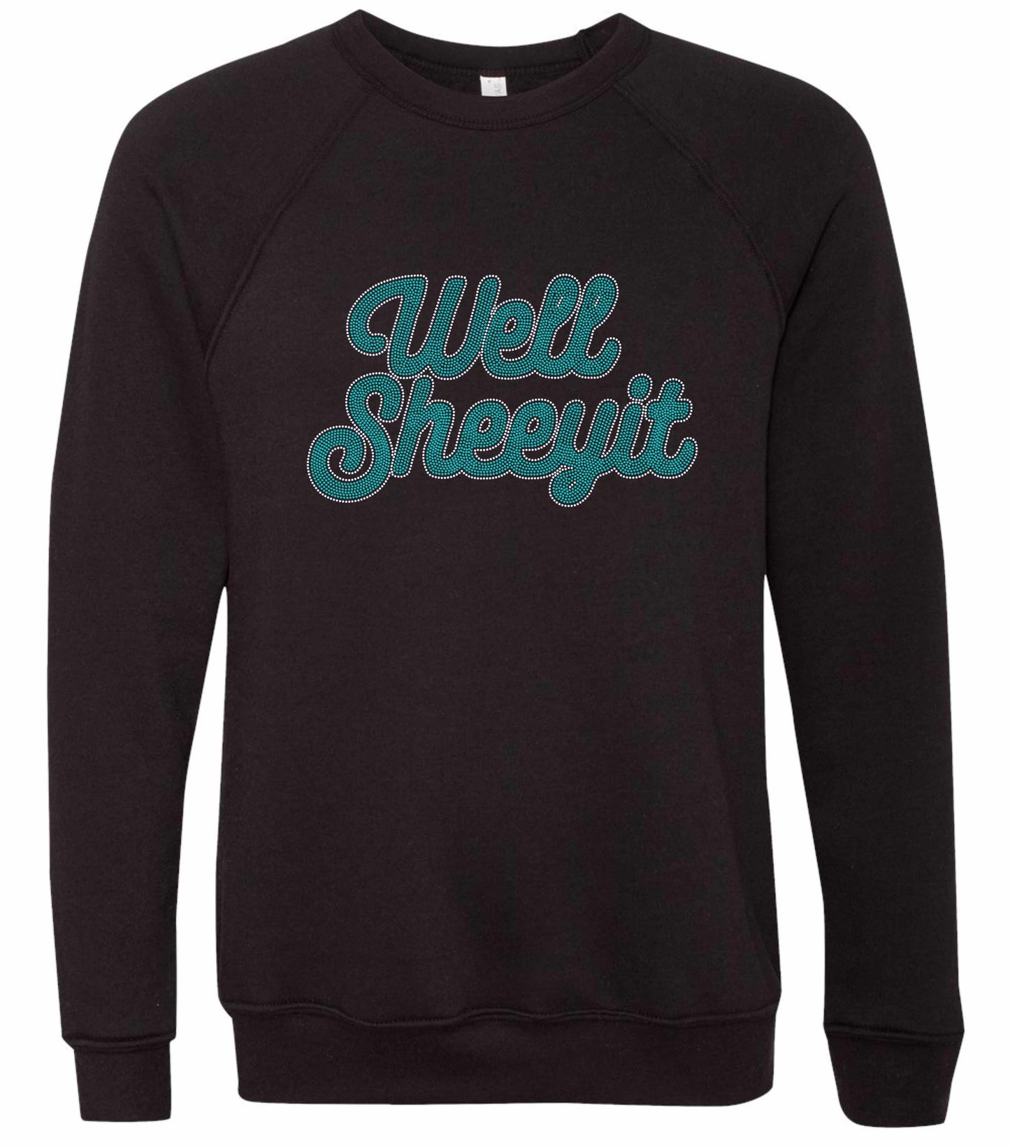 Well Sheeyit Spangle T Shirt, Long Sleeve, Sweatshirt