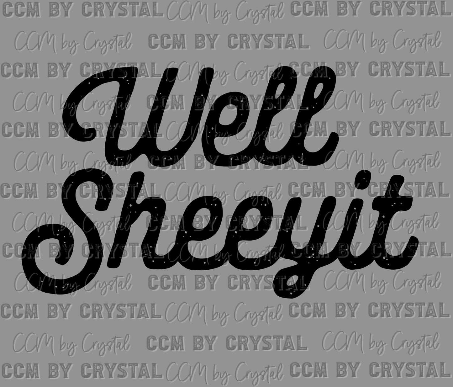 Well Sheeyit Ready to Press Transfer DTF Transfer Sublimation Transfer