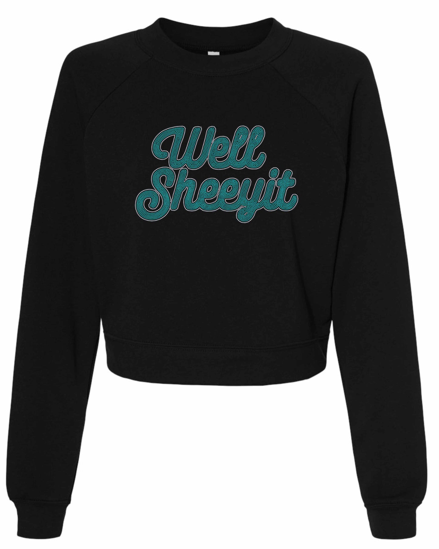 Well Sheeyit Spangle T Shirt, Long Sleeve, Sweatshirt