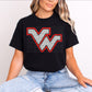 Victoria West Warriors Faux Glitter T-Shirt