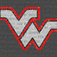 Victoria West Warriors Faux Glitter Ready to Press Transfer DTF Transfer Sublimation Transfer