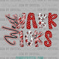 Victoria West Warriors Ready to Press Transfer DTF Transfer Sublimation Transfer