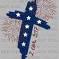 Where the Spirit of the Lord is there is Freedom Pocket Ready to Press Transfer DTF Transfer Sublimation Transfer