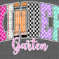 Kindergarten Back to School Ready to Press Transfer DTF Transfer