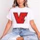 Victoria East Titans Faux Glitter T-Shirt