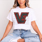 Victoria East Titans Faux Glitter T-Shirt