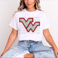 Victoria West Warriors Faux Glitter T-Shirt