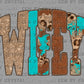 Western Wifey Ready to Press Instant Peel DTF Transfers Sublimation Transfers