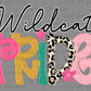 Wildcat Pride Wild and Colorful Mascot Ready to Press Transfer Direct to Film DTF Transfers