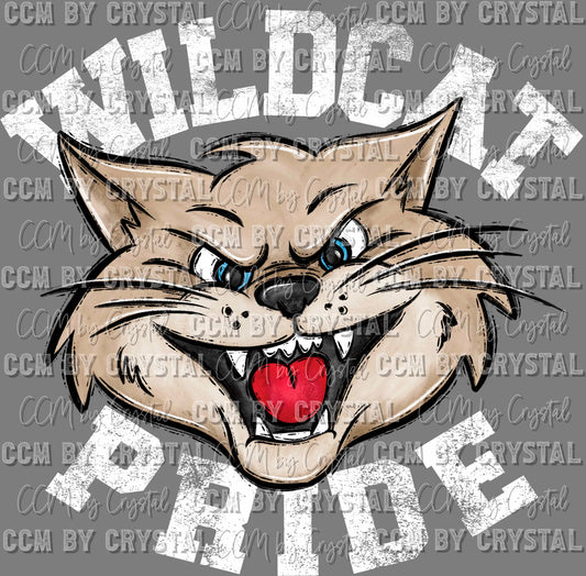 Wildcat Pride Mascot Ready to Press Transfer