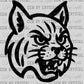 Wildcats Mascot Ready to Press Transfer DTF Transfer Sublimation Transfer